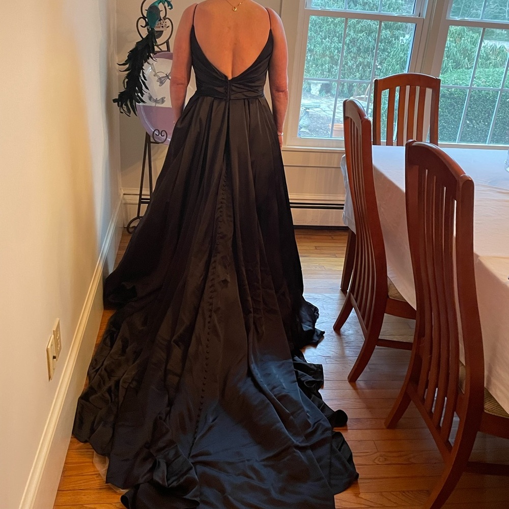 Maggie Sottero Black Formal Dress - Picture 4 of 5